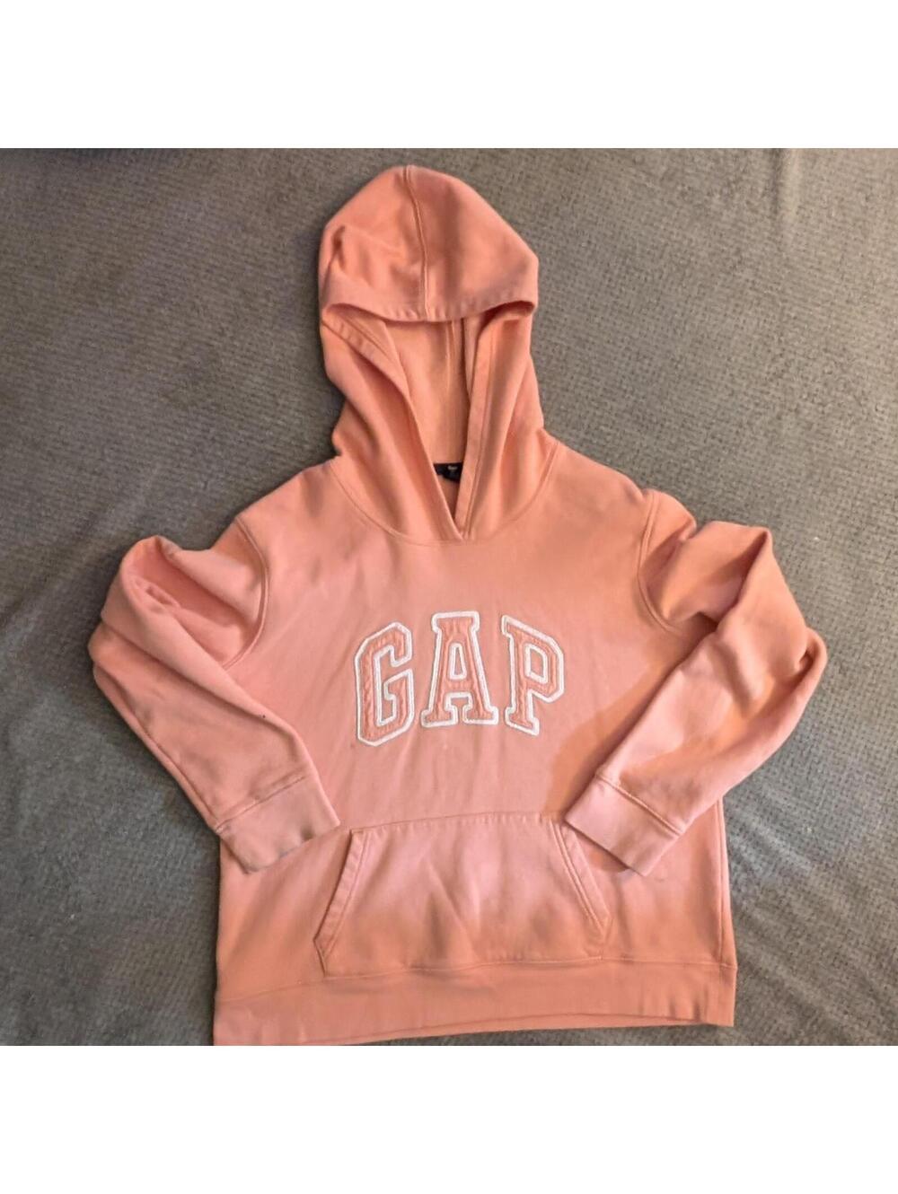 GAP Peach Pullover Hoodie Sweatshirt – Women's Large